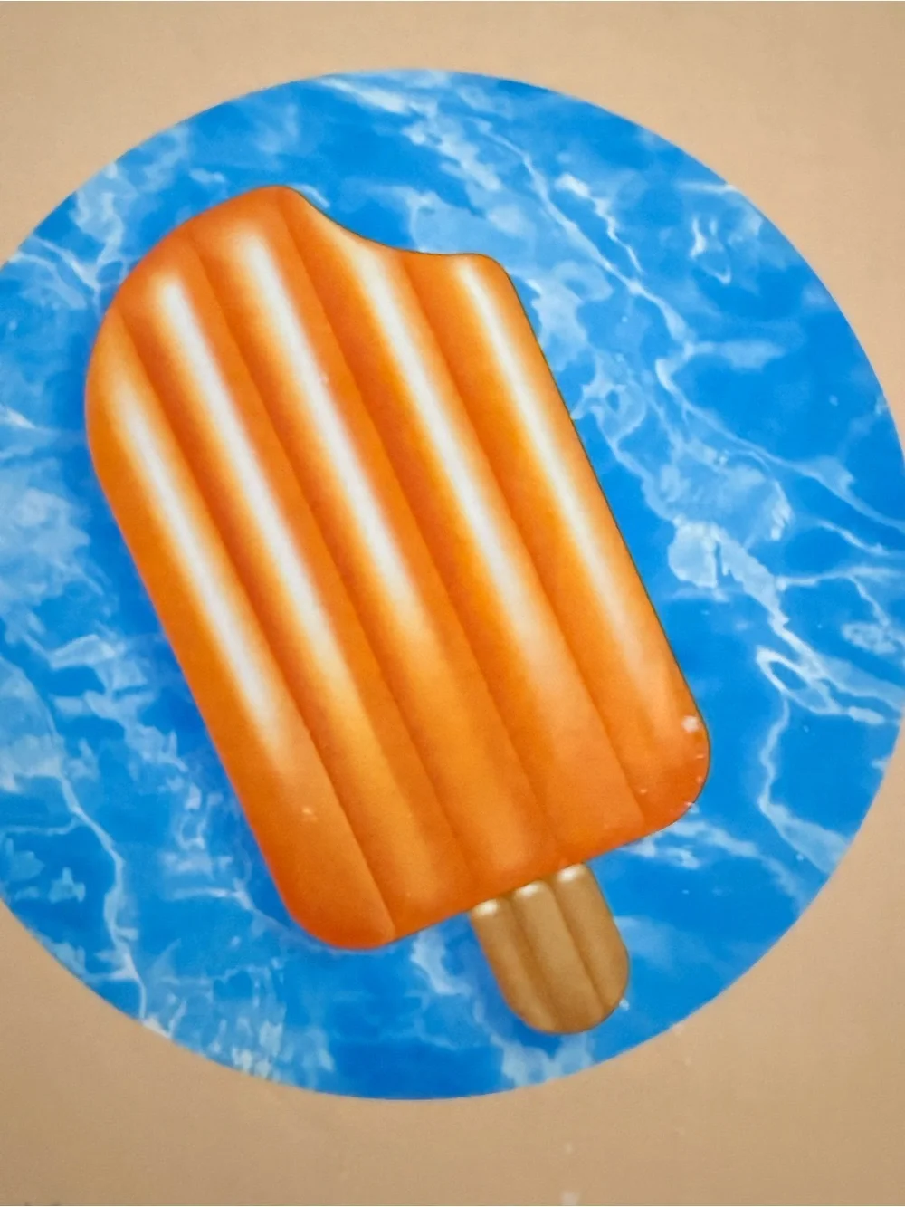 Cosmopolitan Orange Popsicle Pool Float